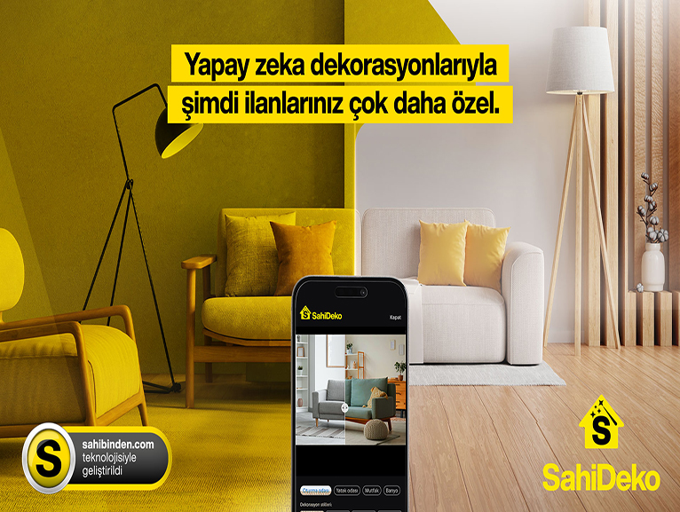 SAHBNDEN.COM'DAN EMLAK SEKTRNE YAPAY ZEKA DOKUNUU